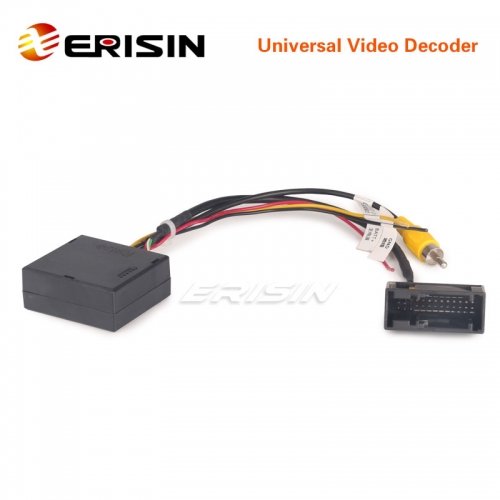 Erisin ES076 Universal Can Bus Decoder for VW original Car Rear View Camera Video