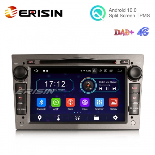 Erisin ES6960PG 7" Android 10.0 Car DVD RDS BT GPS 4G WiFi DAB+ Radio for Opel Combo Meriva Signum Astra
