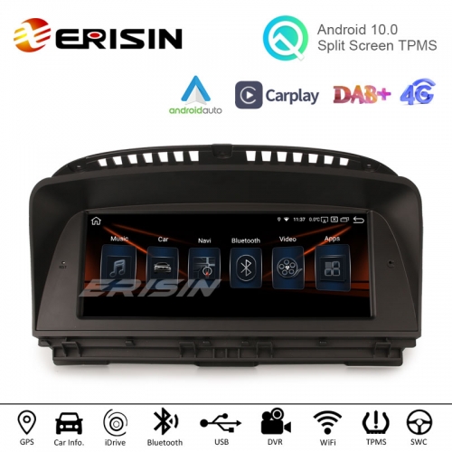 Erisin ES2866B 8.8 &quot;HD IPS-Screen Android 10.0 Car Stereo Lettore CD Carplay iDrive OEM Per BMW 7er E65/E66 (2001-2008) sistema CCC