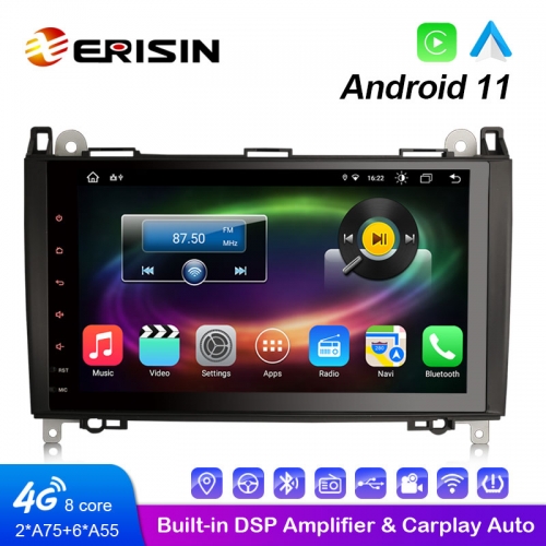 Erisin ES8692B 9 &quot;Android 11.0 Car Media Player CarPlay e Auto 4G WiFi DSP Stereo GPS Per Mercedes Benz Classe B W245 Sprinter Viano Vito Classe